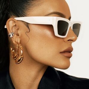 DEZI switch white Sunglasses